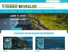 Tablet Screenshot of hawaiirevealed.com